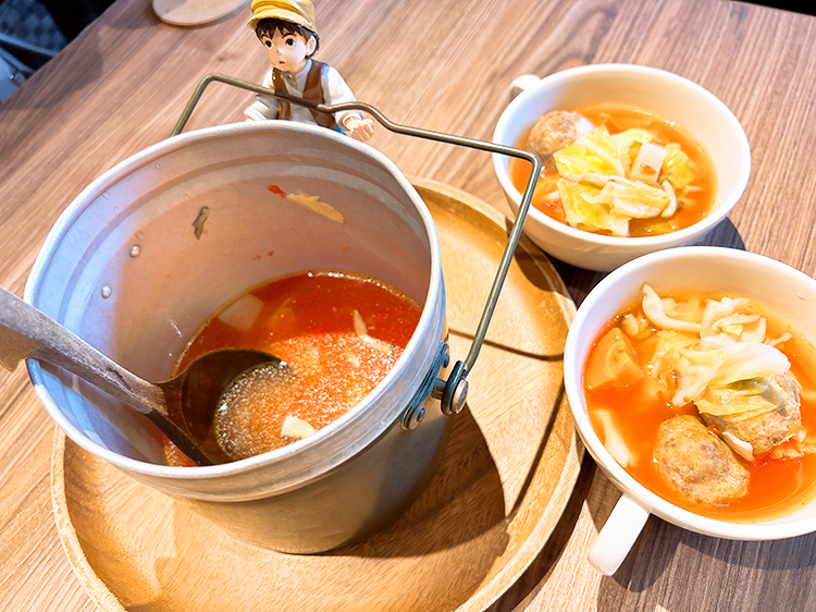 「吉祥寺コーンバレー」炭鉱夫の飯盒スープ