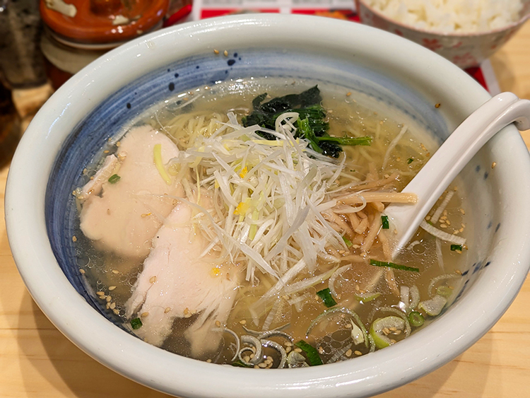 「俺流塩らーめん」塩らーめん