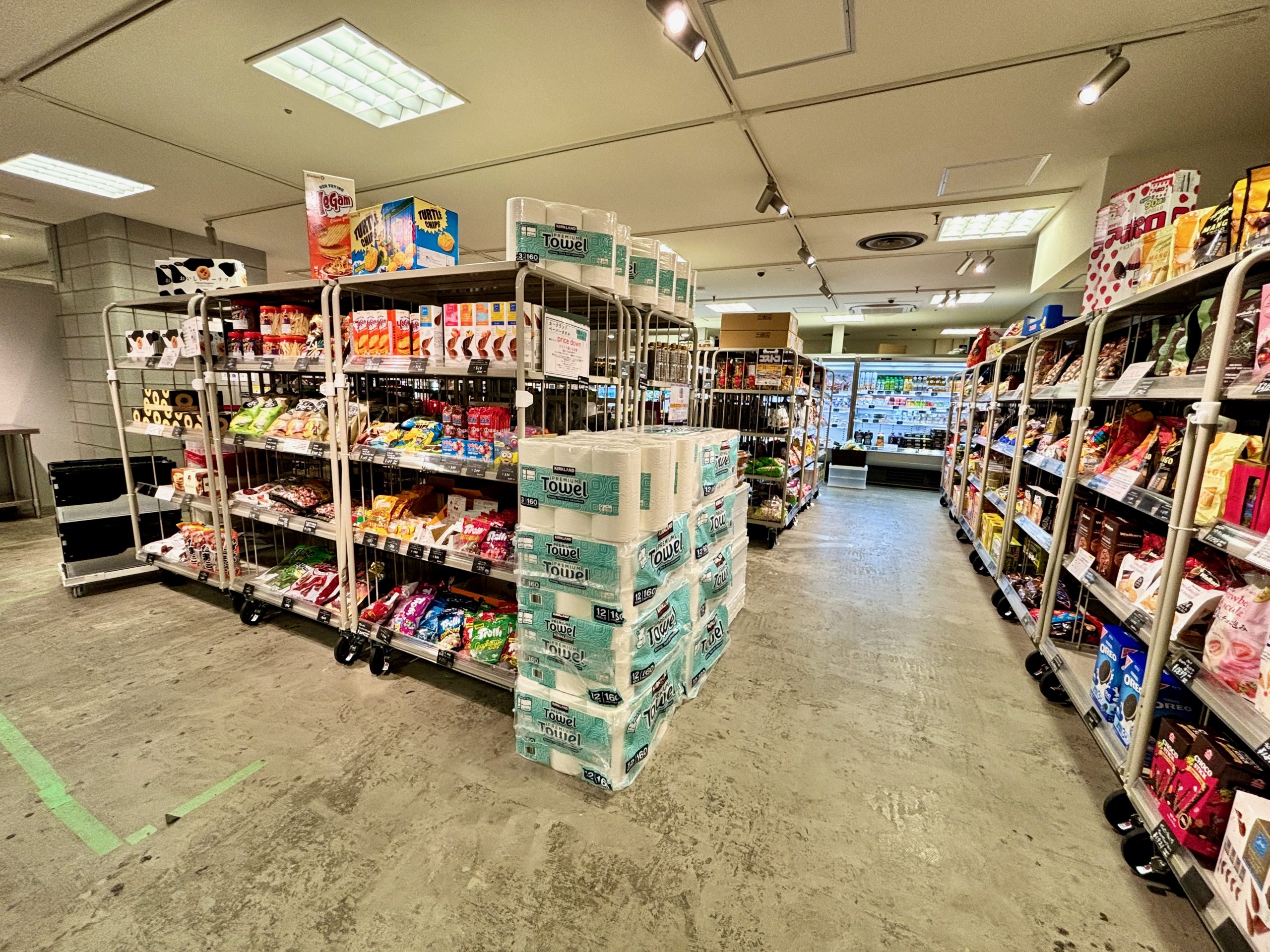ストックマートの店内