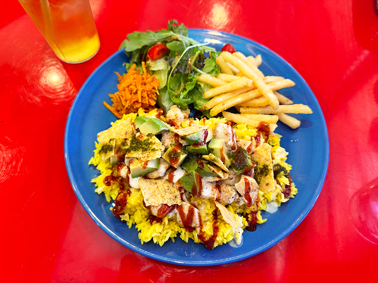 「247 DINER MITAKA」チキンオーバーライス
