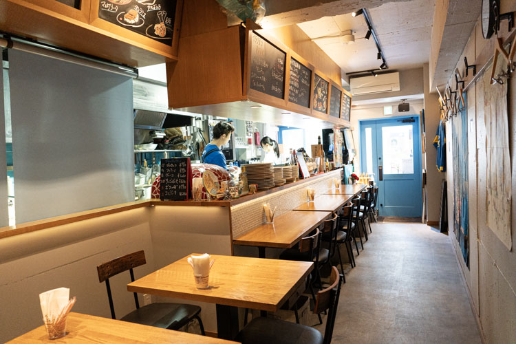 「CETARA di Daisuke」の店内