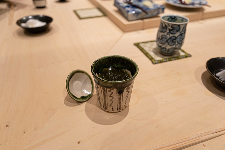 「鮨ひろうみ」の茶碗蒸し