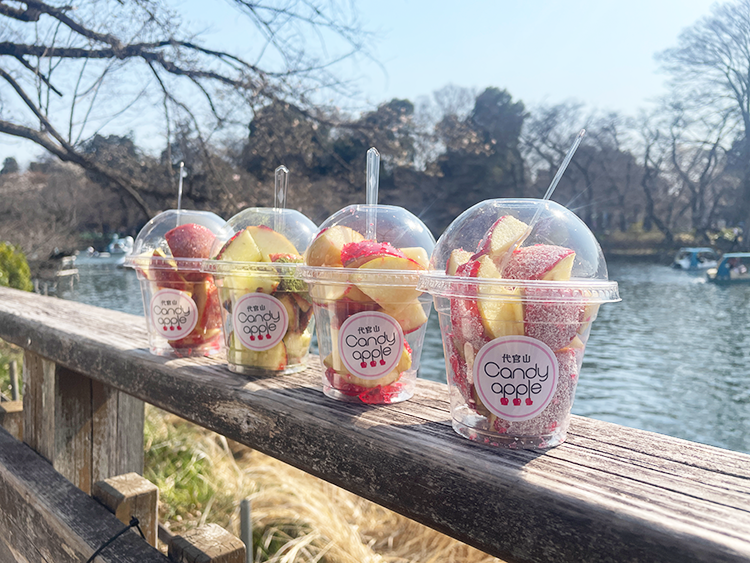 「代官山Candy apple 丸井吉祥寺店」のりんご飴