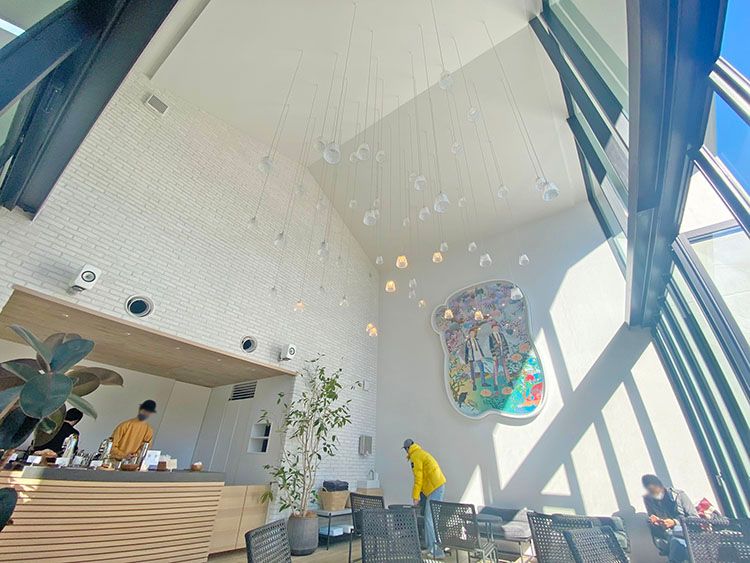 「nido」の店内