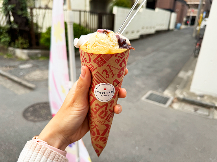 「ゲキダンタナカ」春のさくらクレープ