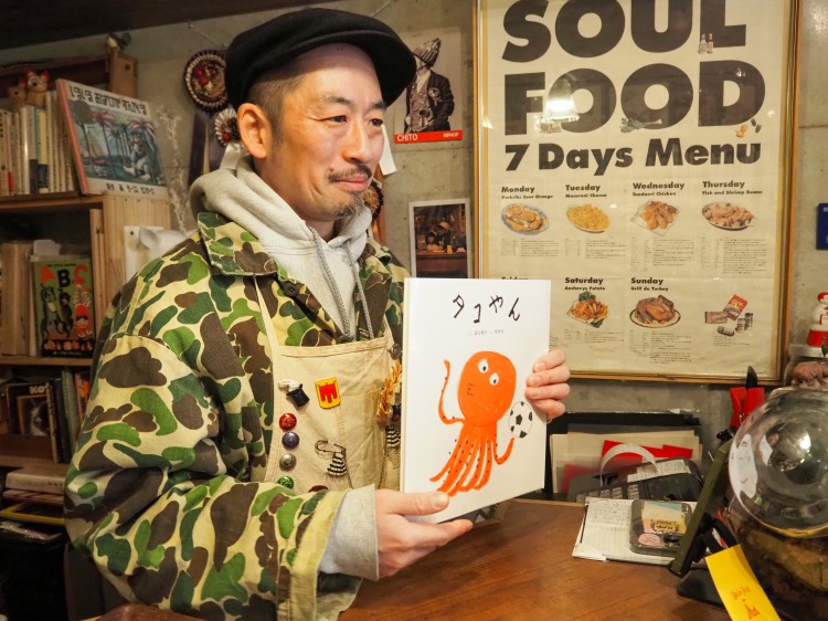 メインテント店主の冨樫さん