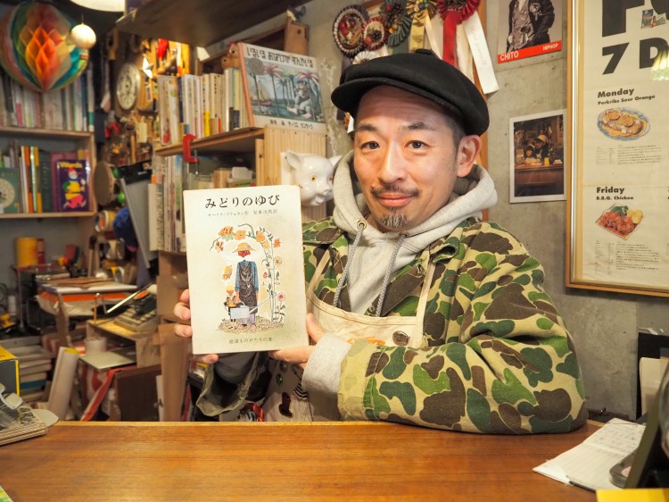 メインテント店主の冨樫さん