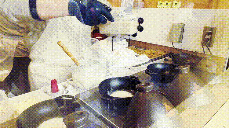 「SURABI吉祥寺」調理工程GIF
