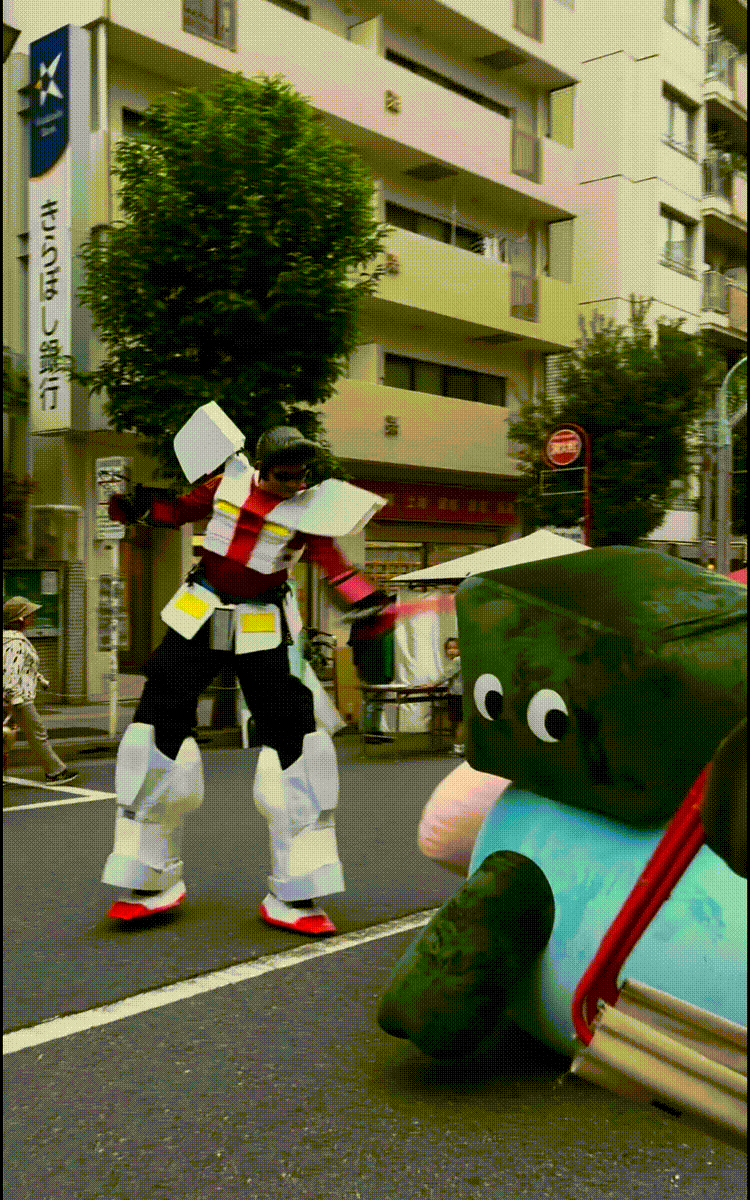 びっくり大道芸2025の様子