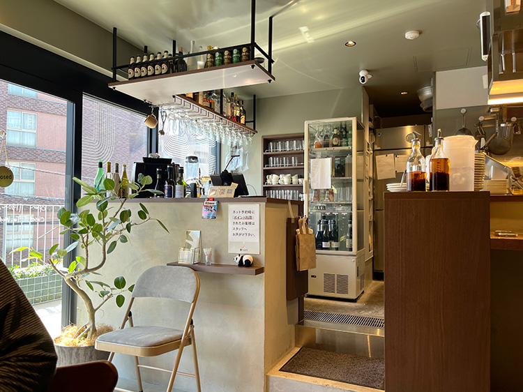 「DACCI mar de italia」の店内