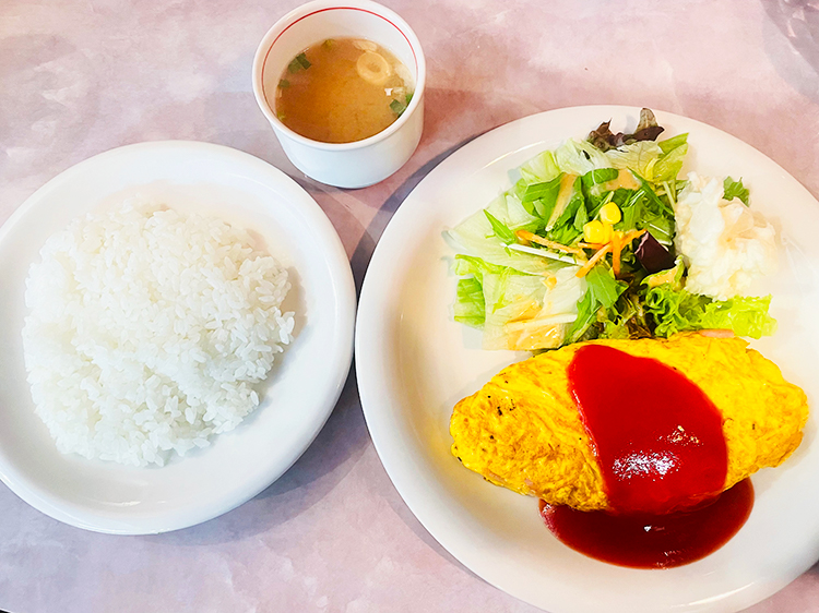 「MUKU」オムレツランチ