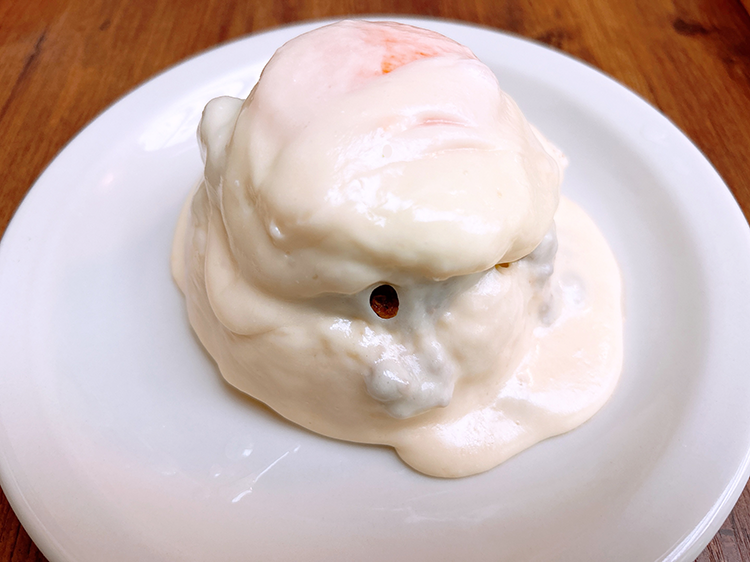 「カフェ・ドゥ・リエーヴル うさぎ館」のチーズドライカリー