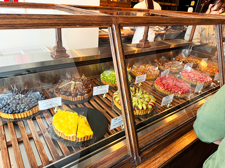 プリンセスタルトのショーケース