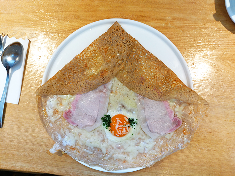 「蕎麦と林檎と」自家製ロースハムのコンプレット