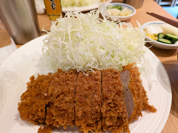 「とん㐂」の特製ロースかつ