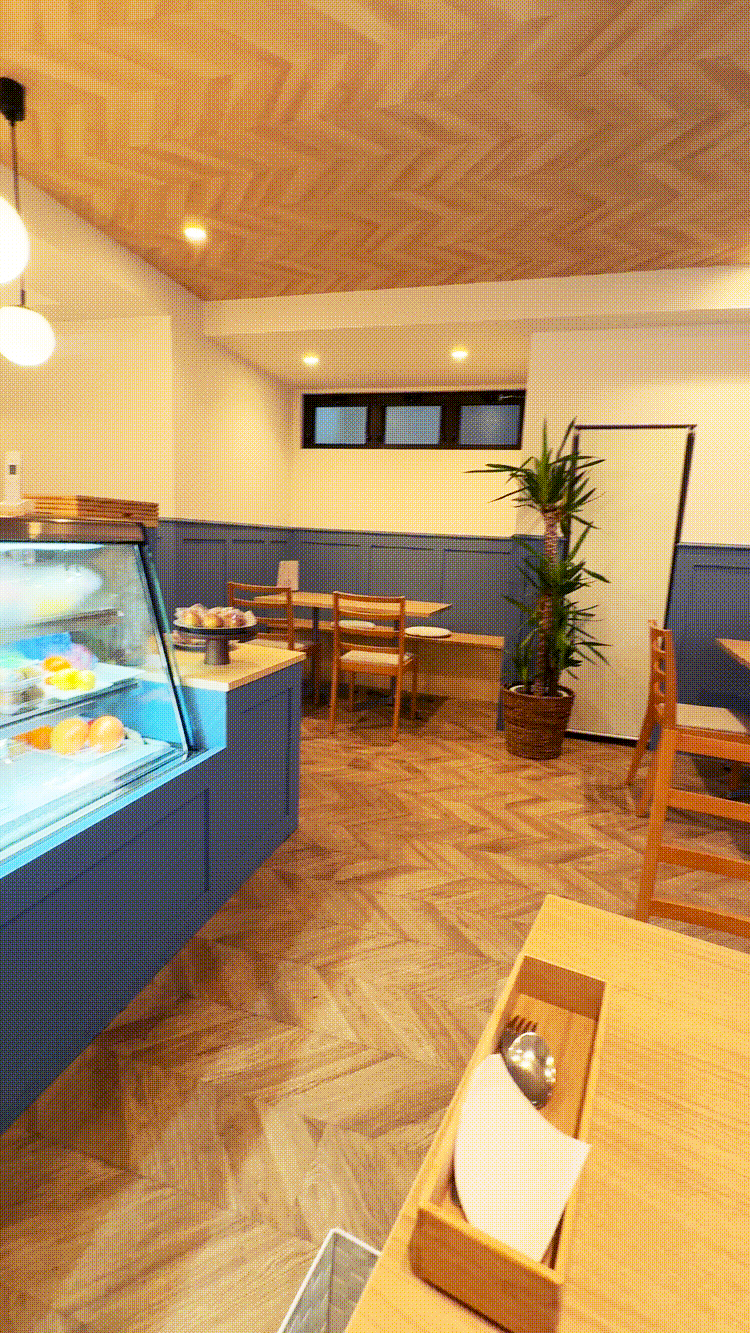 「EMMA FRUITS ＆ DELI」店内GIF