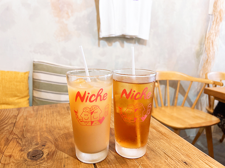 「kitchen＆Bar Niche」アイスティー