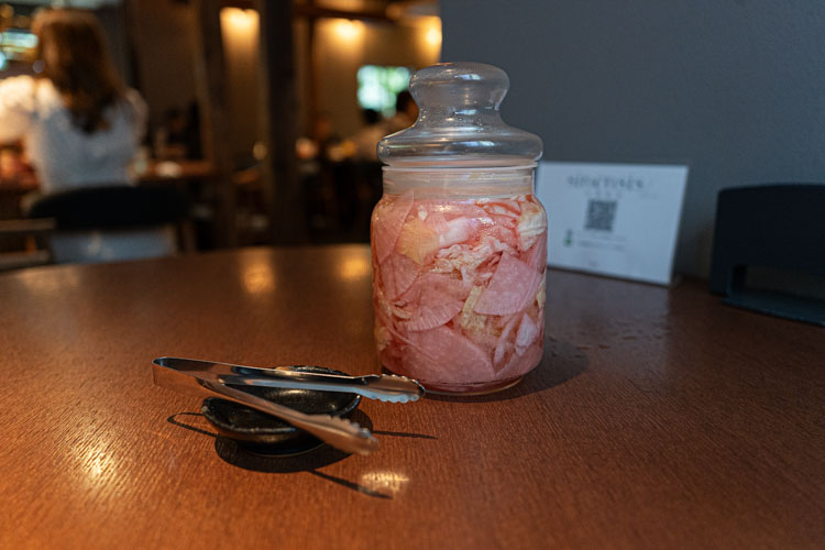 「sinensis」のピクルス