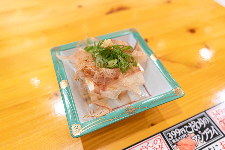 「麺屋 ほっちゃん」の冷奴