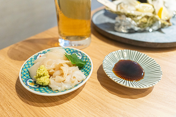 「お出汁 銀シャリ アテ オオカミ 吉祥寺店」の刺身