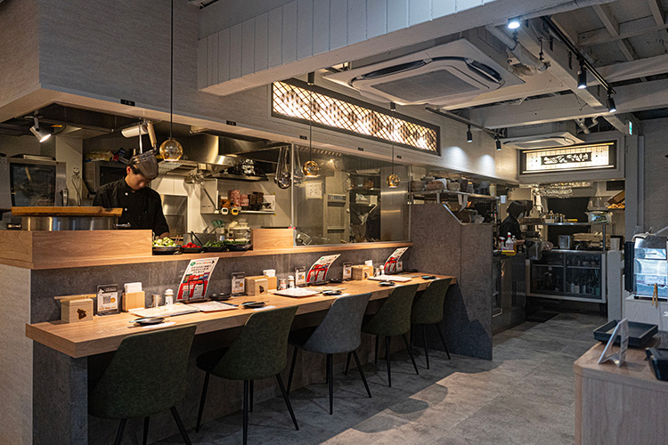 「お出汁 銀シャリ アテ オオカミ 吉祥寺店」の店内