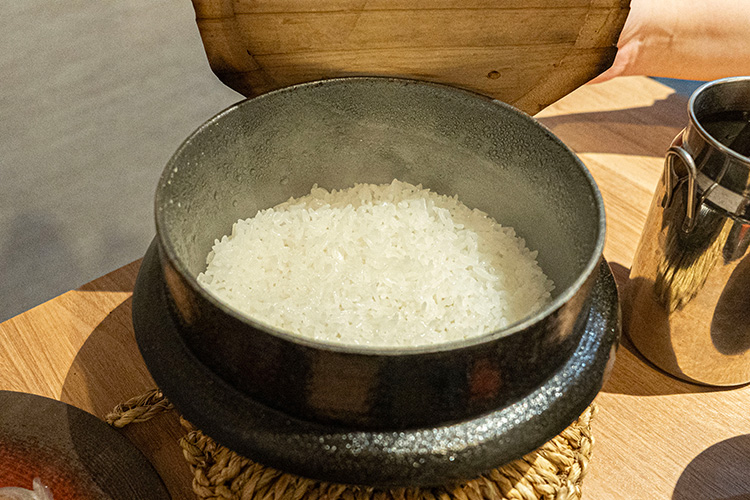「お出汁 銀シャリ アテ オオカミ 吉祥寺店」の銀シャリ