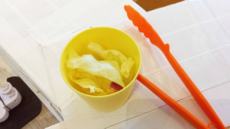 マーモット村の餌