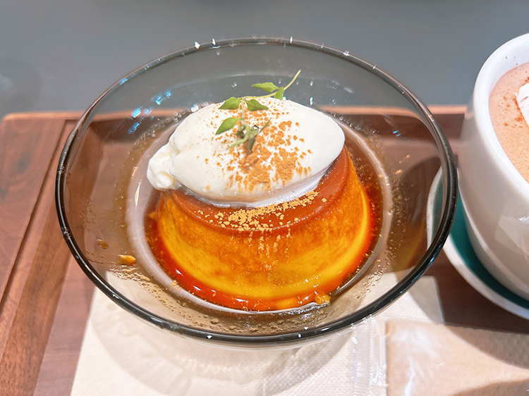 「nido 井の頭公園店」パンプキンプリン