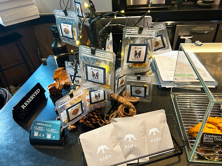 「nido 井の頭公園店」ワンちゃん用おやつ