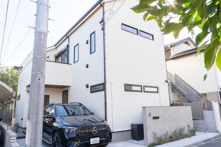 注文住宅の外観