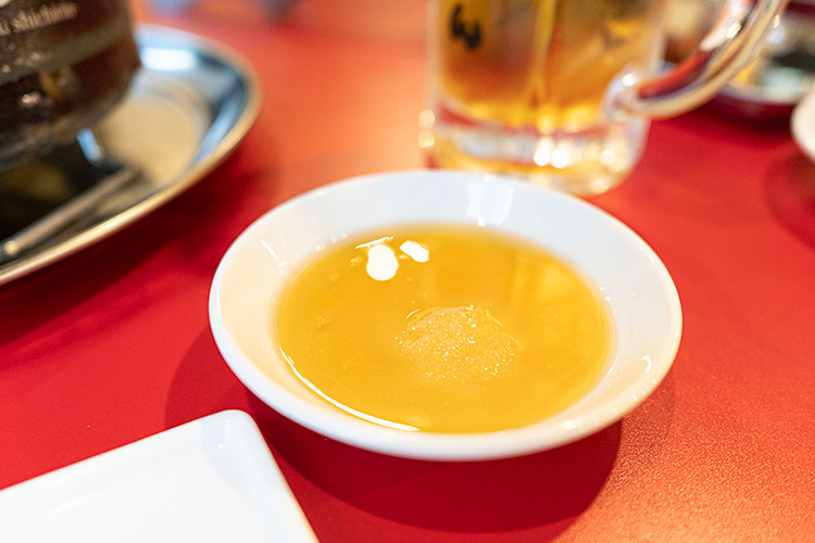 「焼肉ホルモン屋だん 吉祥寺店」のタレ