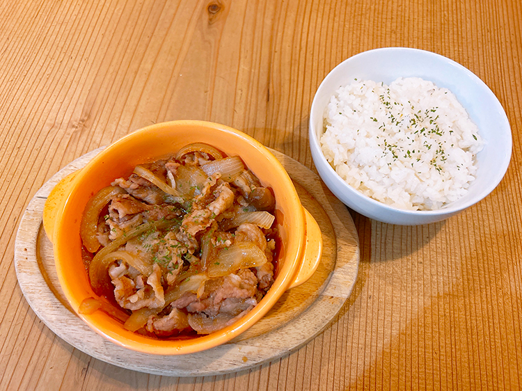 「KITCHEN きらきら星」ポークジンジャー