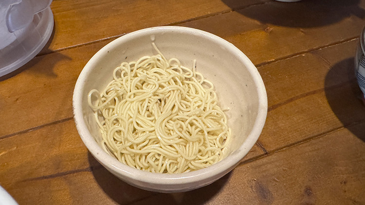 「三鷹食堂 いなり」の替え玉