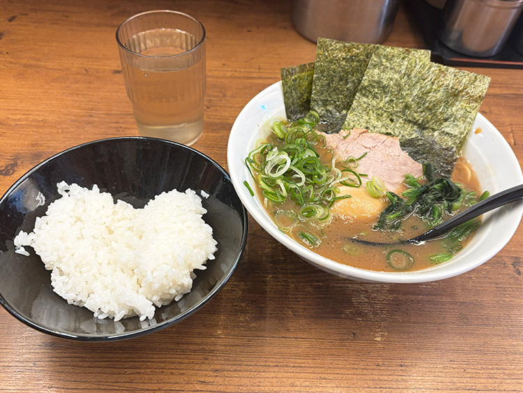 横浜家系らーめん武道家吉祥寺店のレディースらーめん