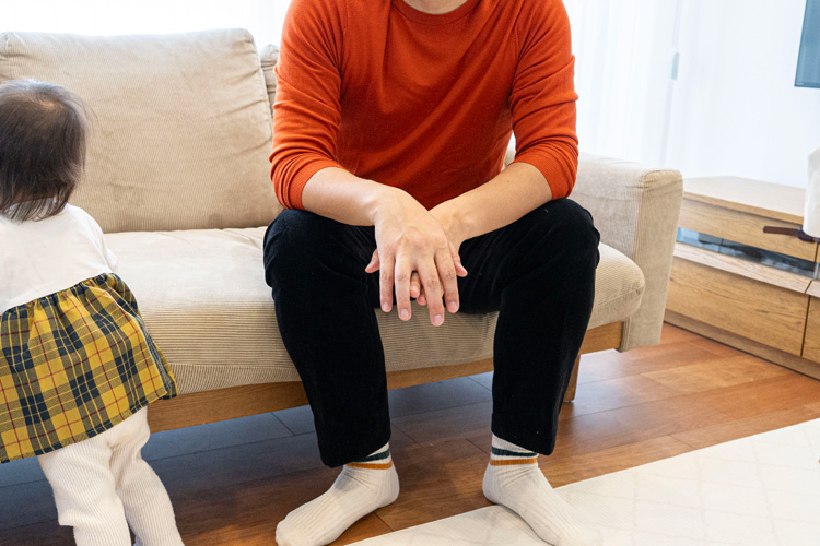 家探しのきかっけについて話すご主人