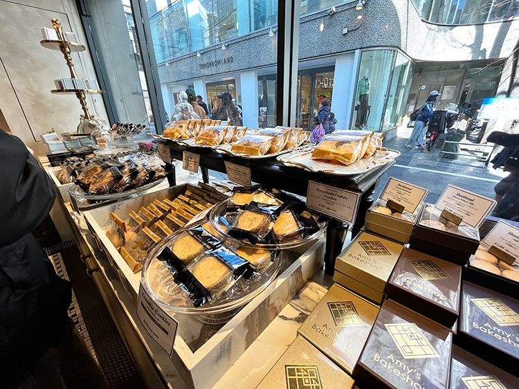 「Amy's Bakeshop」包装された焼菓子1