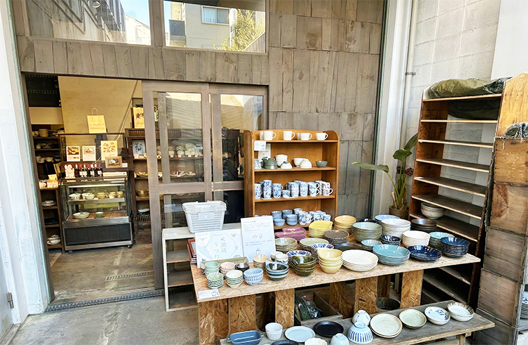 四歩の店頭