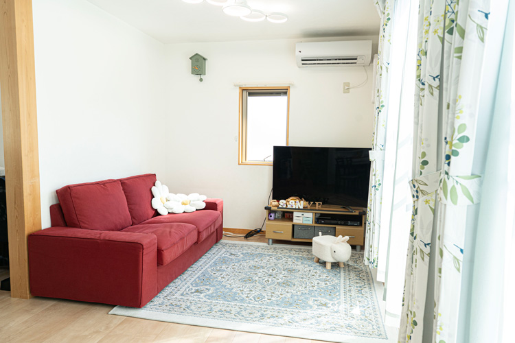 家族が集まるリビング