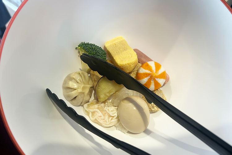 「iSDG 麻辣燙」の具材