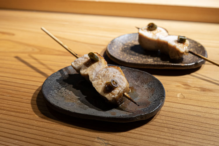 「焼鳥 七転八起」の胸肉