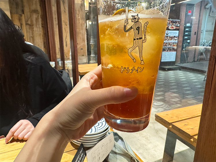 「DRAナイン」アールグレイレモンサワー