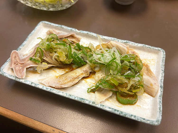 「いせや 総本店」ガツ刺し