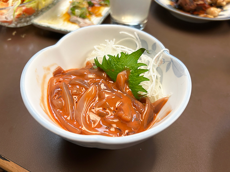 「いせや 総本店」いかの塩辛