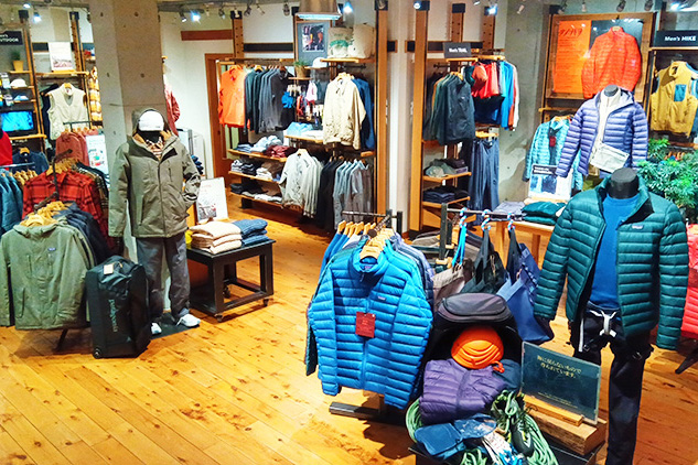 「パタゴニア・東京」店内1