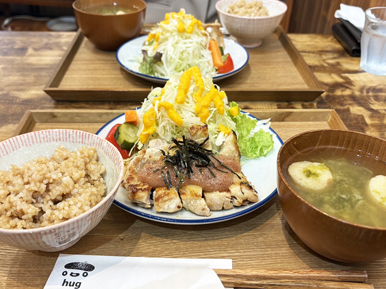 「ギャラリー食堂 hug」日替わり定食
