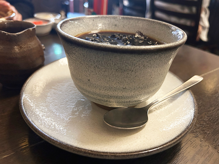 「茶房 武蔵野文庫」のアイスコーヒー
