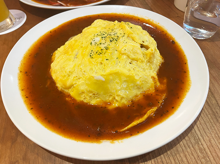 「親父のあんかけパスタ、」ふわたま