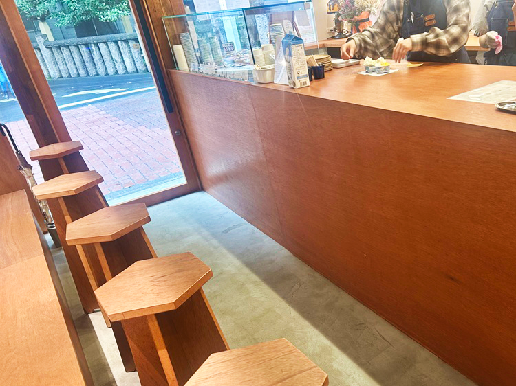 「BECCO Gelato&Coffee」店内