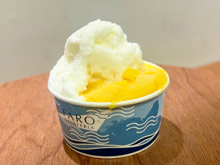 「BECCO Gelato&Coffee」宮崎完熟マンゴー、ミルク