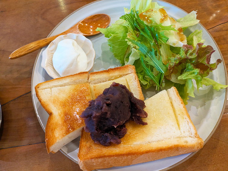 「fujiyacoffee」おぐらトースト